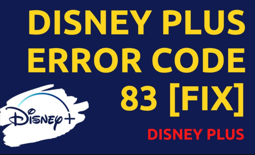 Disney Plus Error Code 83